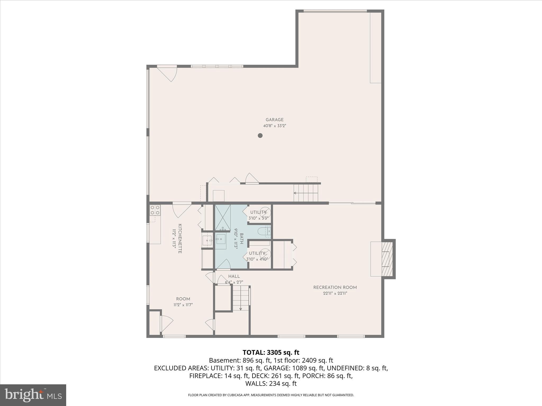 3204 Hooper Road New Windsor, MD 21776 - Photo 62 of 63 Lower Level Floorplan