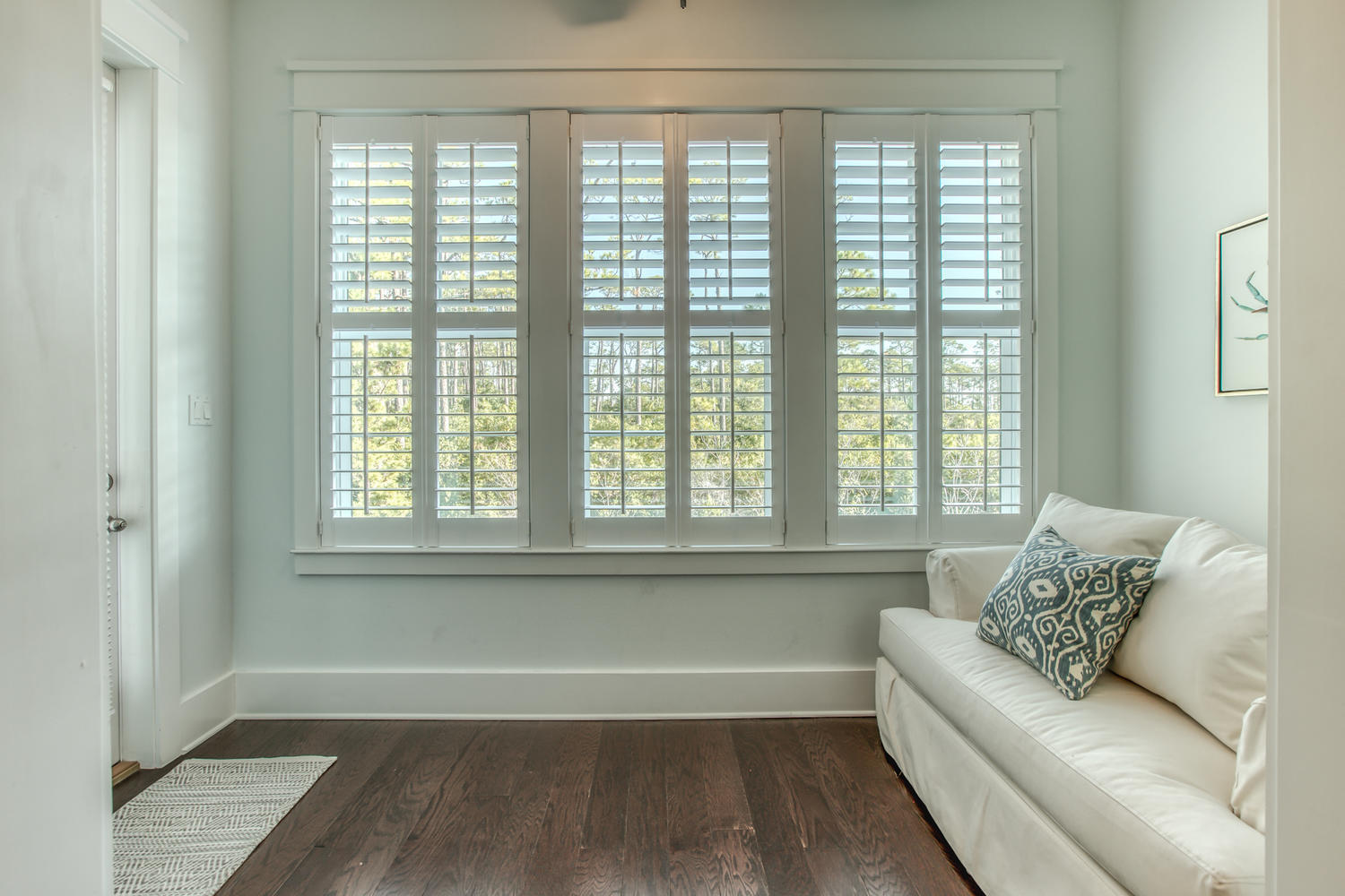 105 Lifeguard Loop West Inlet Beach, FL 32461 - Photo 16 of 45 a living room with furniture and a large window