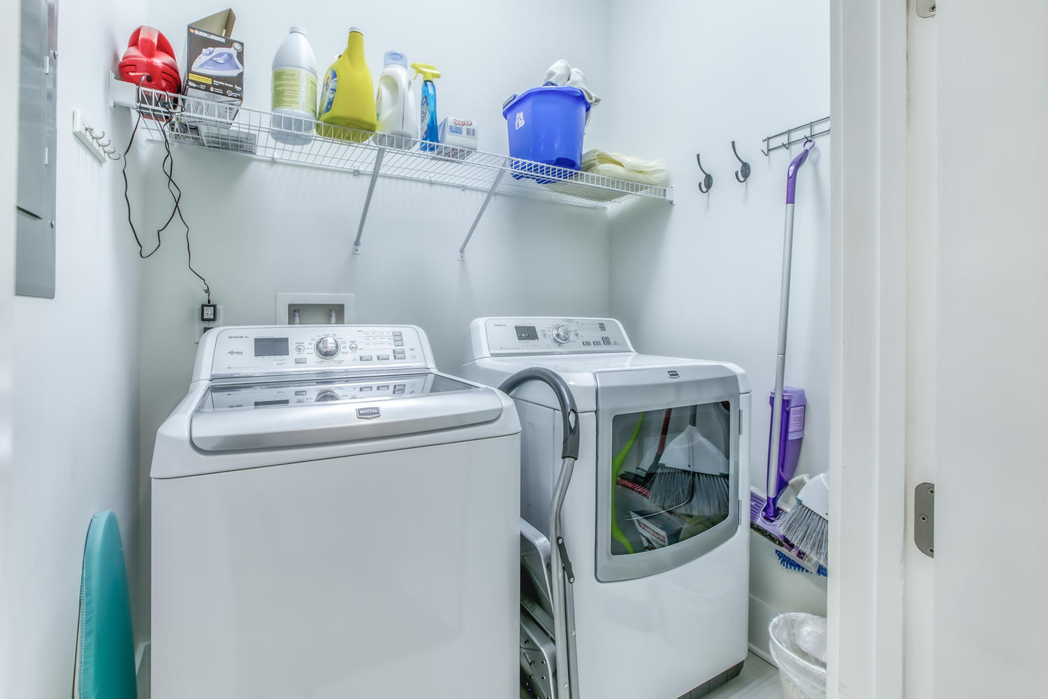 105 Lifeguard Loop West Inlet Beach, FL 32461 - Photo 35 of 45 a utility room with dryer and washer