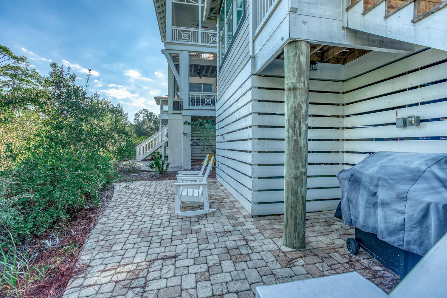 105 Lifeguard Loop West Inlet Beach, FL 32461 - Photo 36 of 45 a view of a pathway of a house