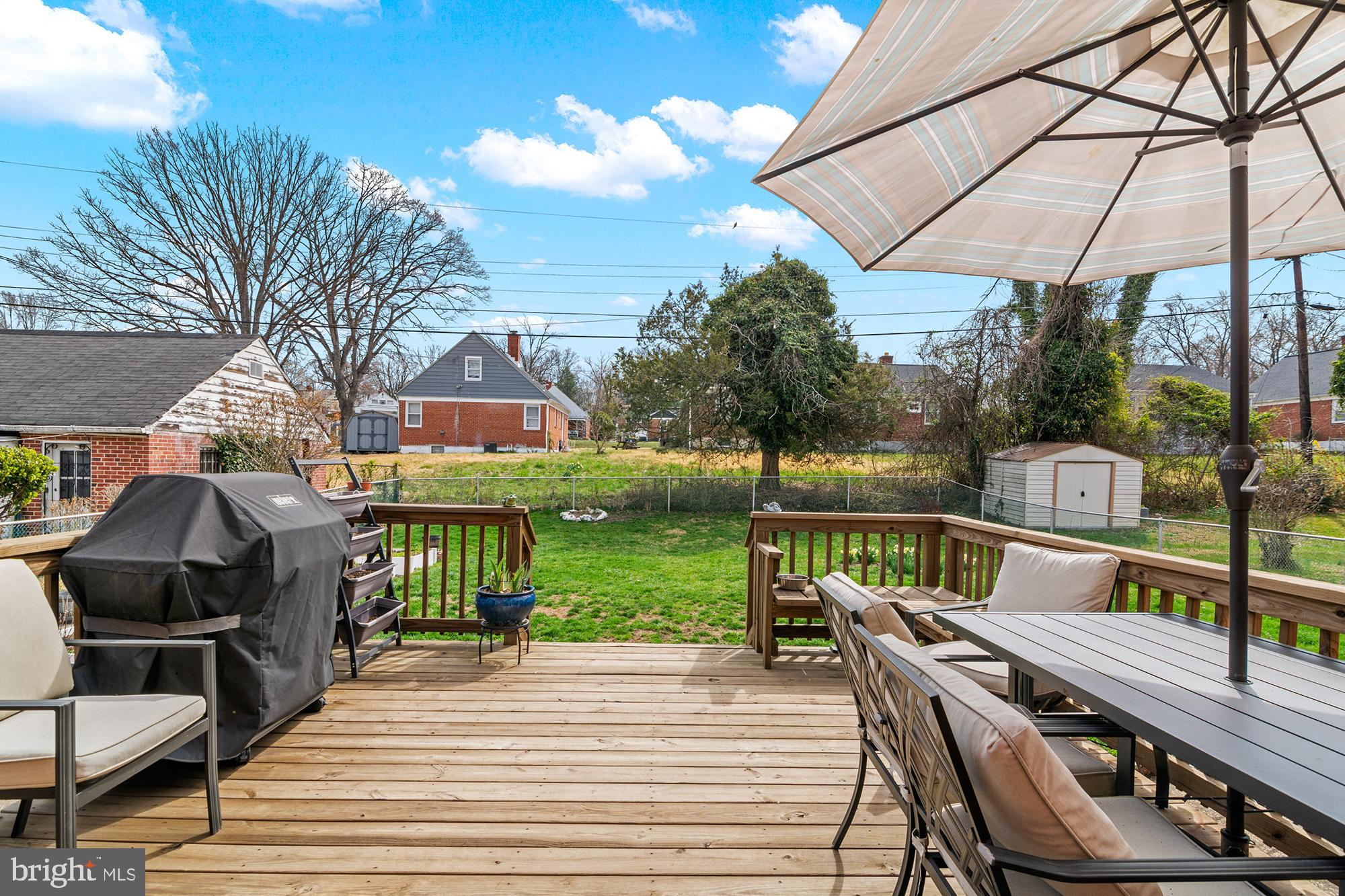 4823 Herring Run Drive Baltimore, MD 21214 - Photo 32 of 34 a view of a patio on the roof deck