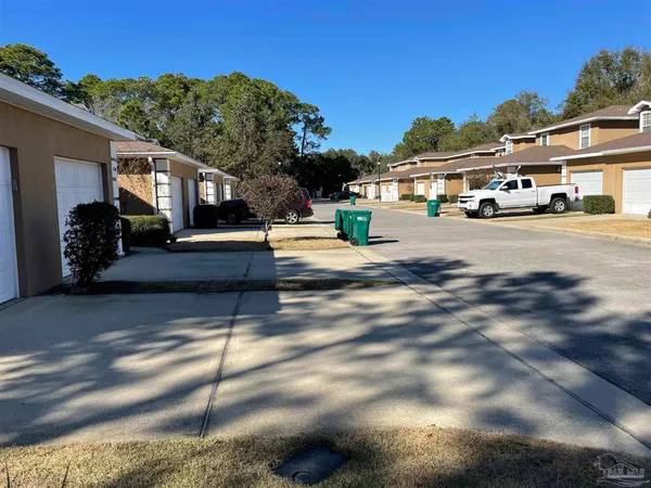 a car parked in front of a house