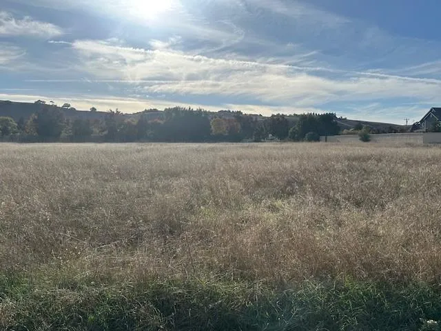 a view of an outdoor space and mountain view