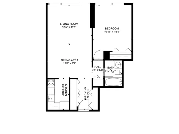 $230,000 | 2728 North Hampden Court, Unit 109, Chicago, IL 60614