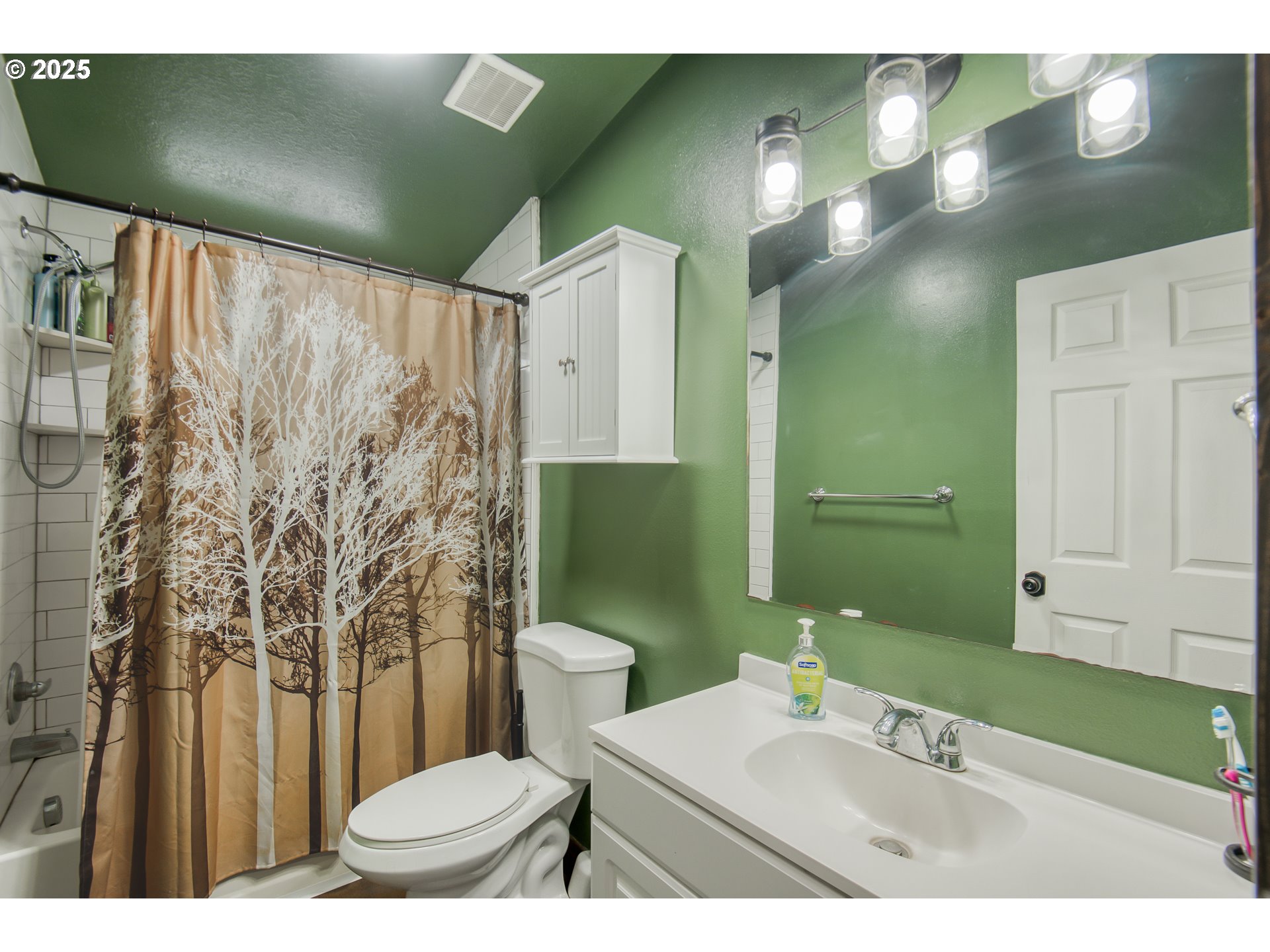 34241 Southeast Colorado Road Sandy, OR 97055 - Photo 18 of 37 a bathroom with a sink a toilet and shower