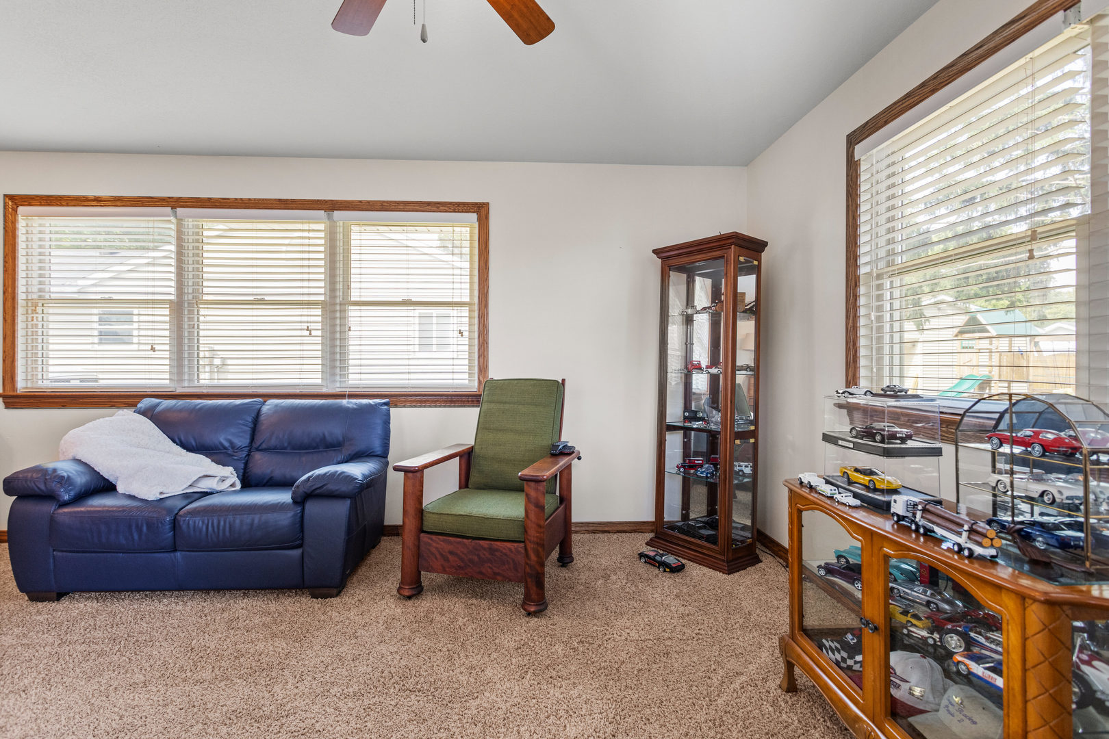 708 East Benham Street Tolono, IL 61880 - Photo 18 of 34 a living room with furniture and a window