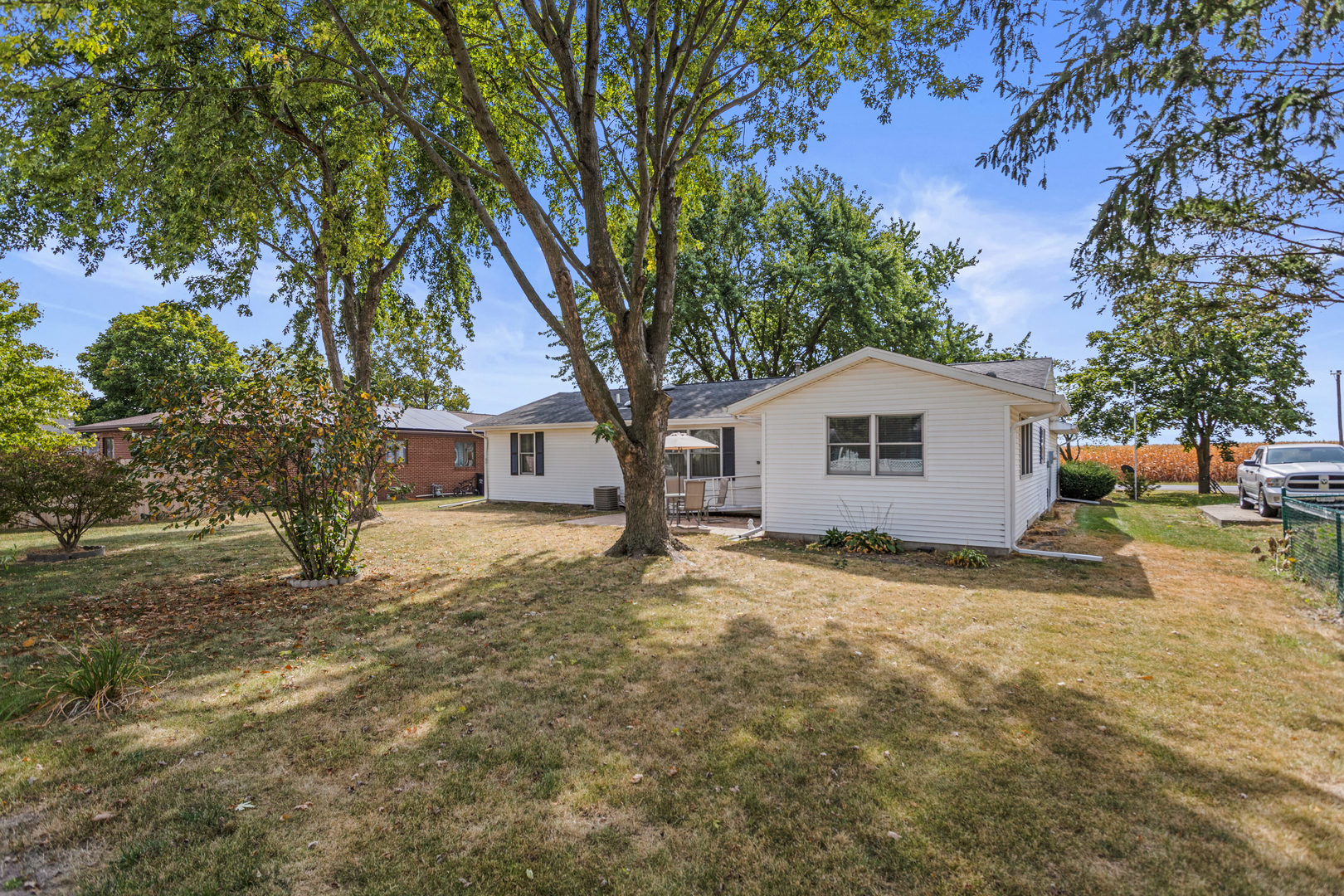 708 East Benham Street Tolono, IL 61880 - Photo 32 of 34 a view of a house with a yard