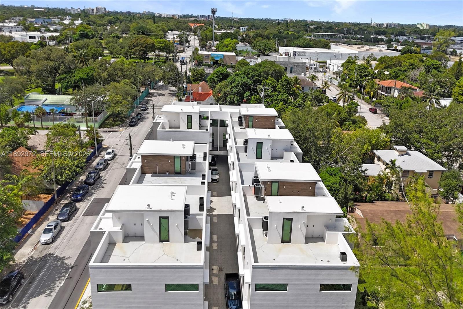 525 Northeast 61st Street Miami, FL 33137 - Photo 36 of 37 an aerial view of a house with a yard