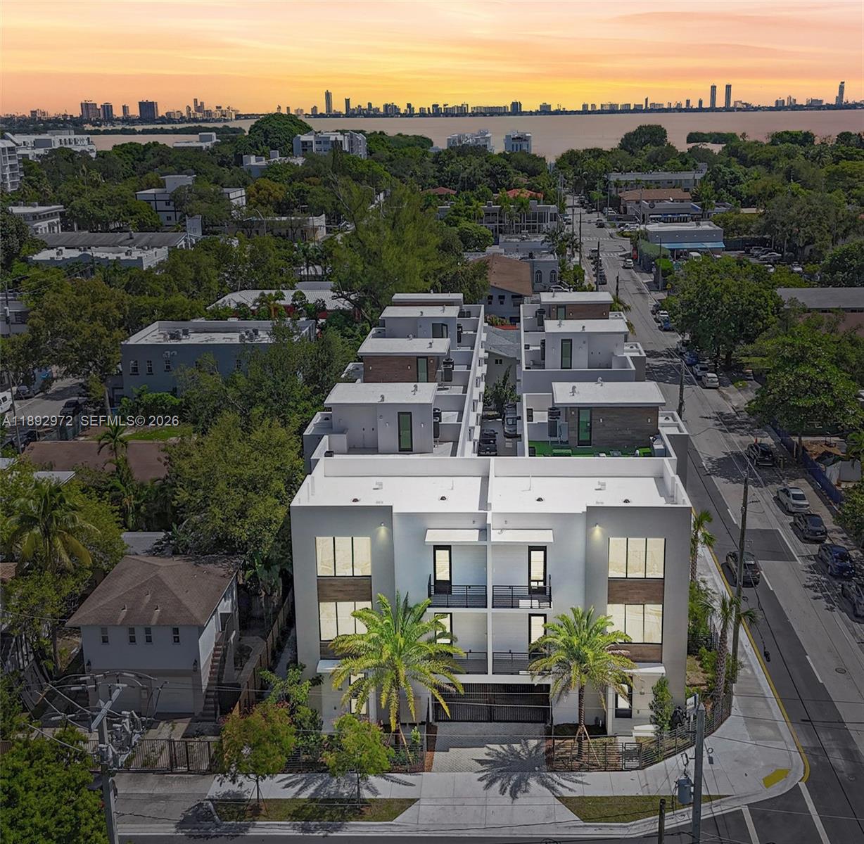 525 Northeast 61st Street Miami, FL 33137 - Photo 8 of 37 an aerial view of multiple house