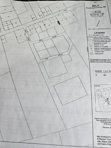 $3,000 | Lot 75-1 Pleasant Street, Milo, ME 04463