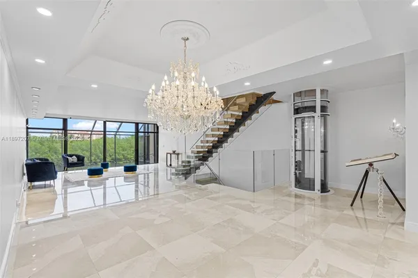 a view of entryway with white walls