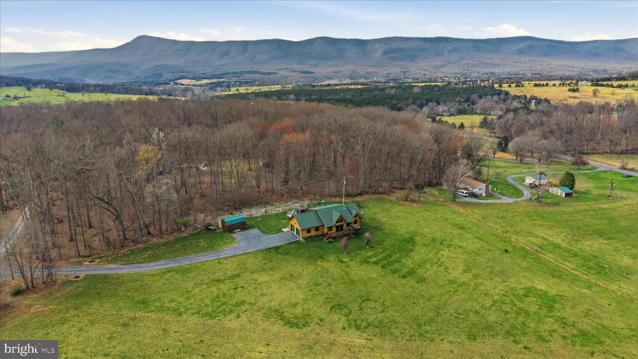 459 Springfield Estates Drive Rileyville, VA 22650 - Photo 17 of 63 a view of a town with mountain view