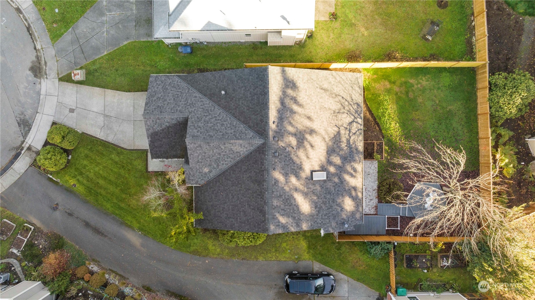 112 172nd Place Southeast Bothell, WA 98012 - Photo 28 of 30 an aerial view of a house with a yard
