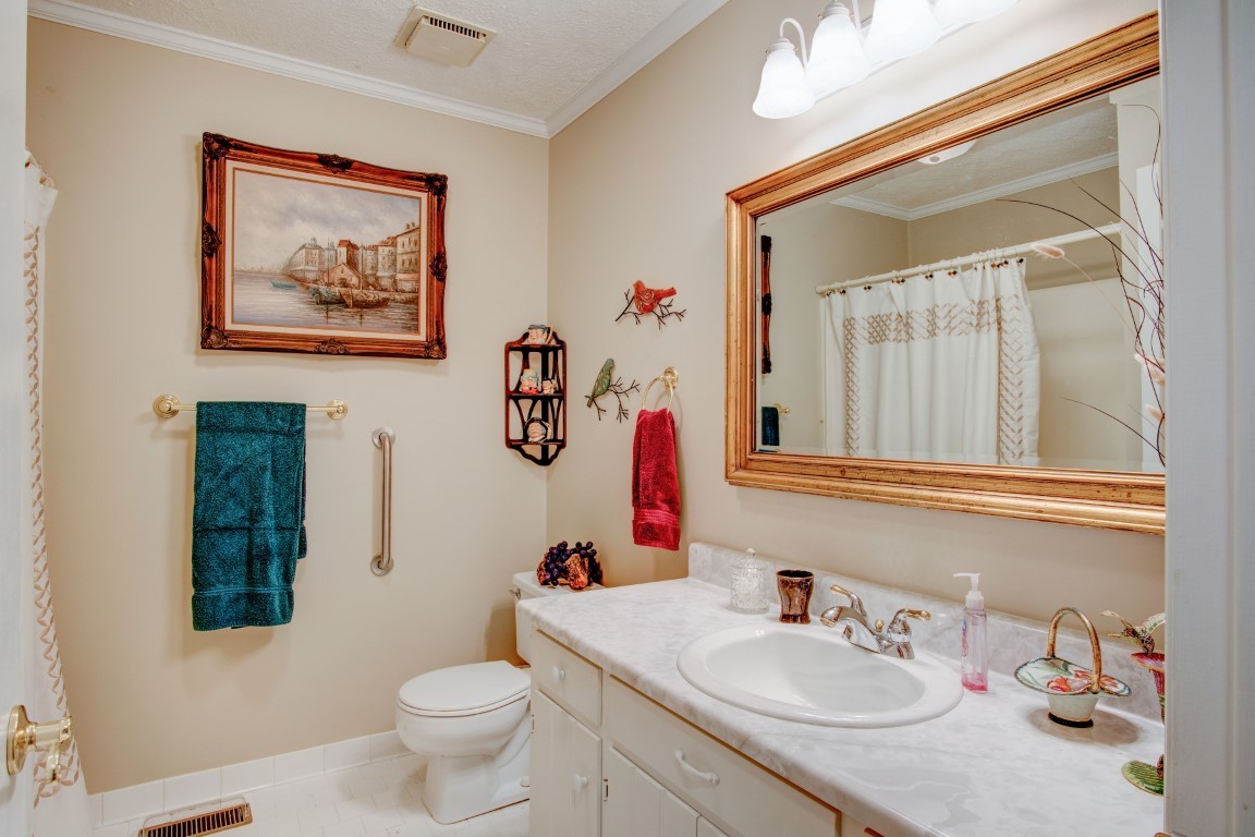 2407 Braxton Bragg Drive Murfreesboro, TN 37129 - Photo 18 of 23 a bathroom with a toilet a sink and a mirror