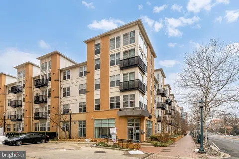 a front view of a building