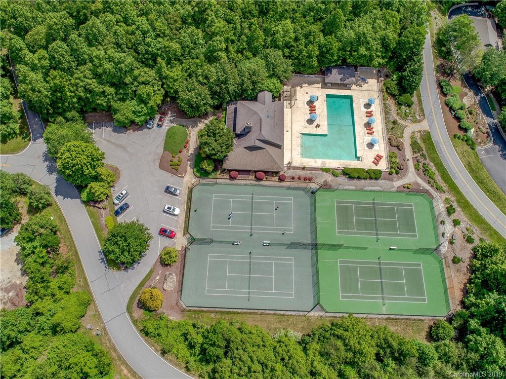136 High Rock Ridge Drive Landrum, SC 29356 - Photo 7 of 44 an aerial view of a house