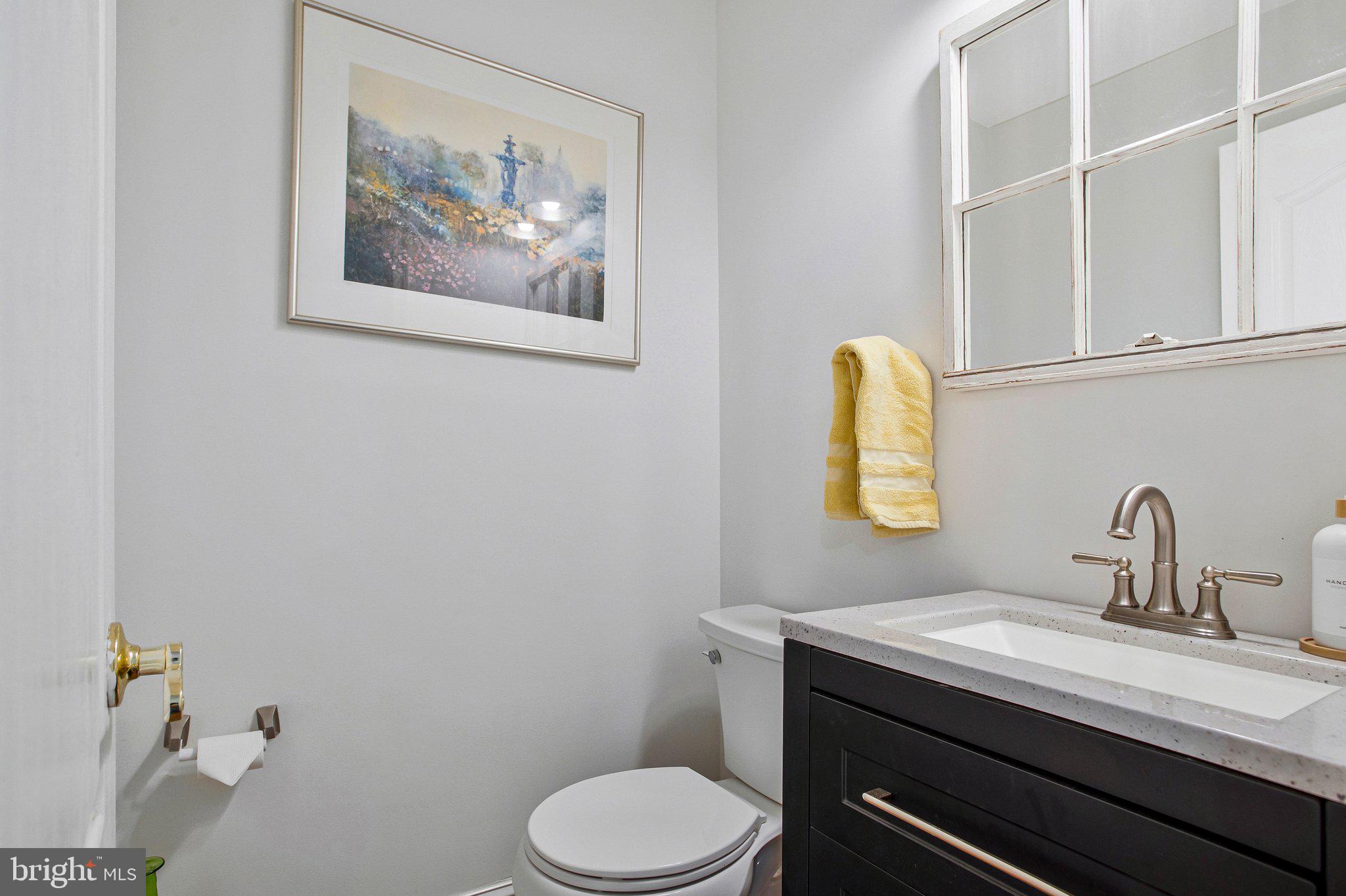 1582 Snug Harbor Road Shady Side, MD 20764 - Photo 13 of 53 Chic and serene powder room retreat.