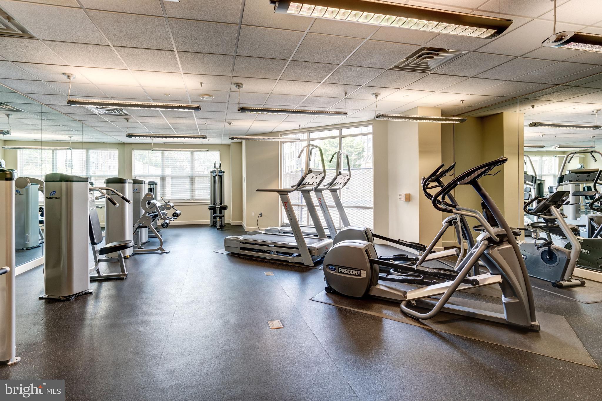 11760 Sunrise Valley Drive, Unit 209 Reston, VA 20191 - Photo 17 of 23 a view of a room with gym equipment
