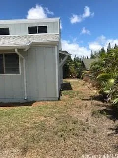 a view of an outdoor space and a yard
