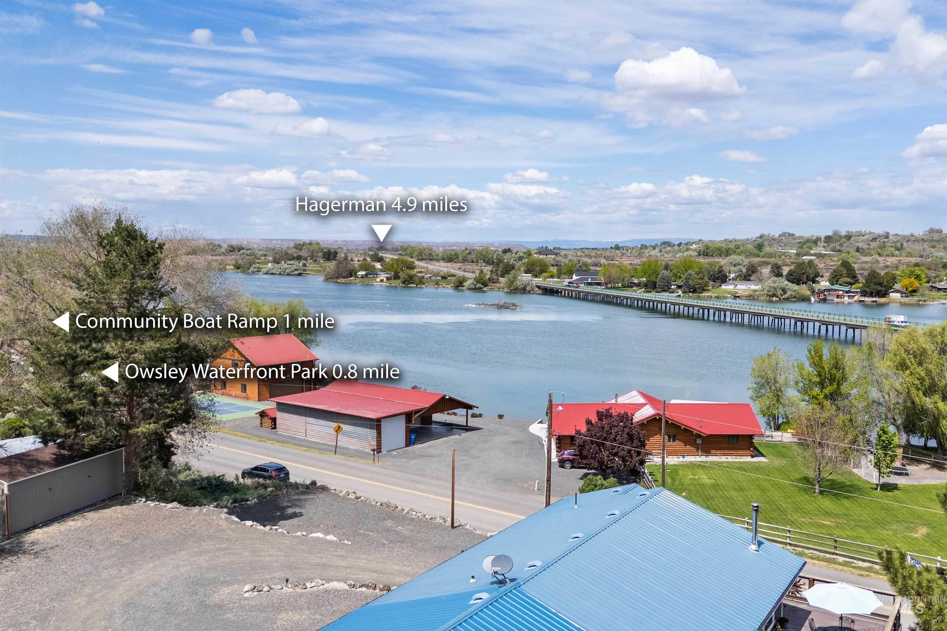 11 Bell Rapids Road Hagerman, ID 83332 - Photo 12 of 40 Property overlooking a body of water with a prominent bridge structure