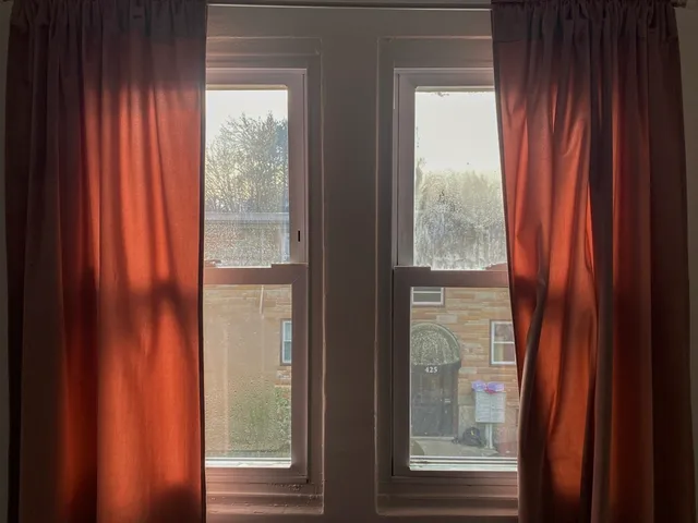 a view of a window