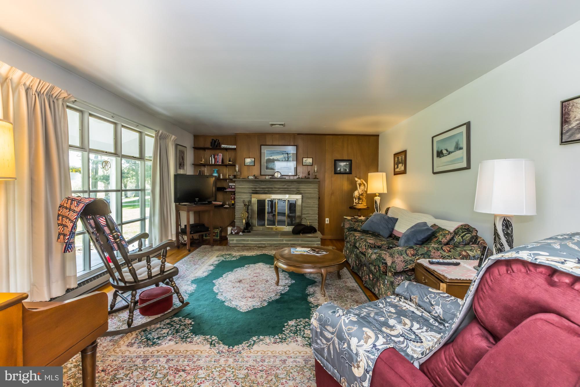 102 Grandview Road Downingtown, PA 19335 - Photo 22 of 43 Living Room with fireplace