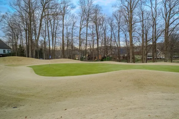 a view of a golf course