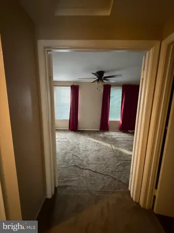 a view of empty room