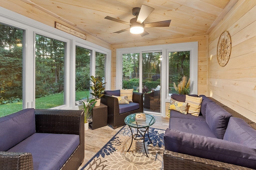 110 Mattison Drive Concord, MA 01742 - Photo 13 of 41 a living room with furniture and a large window