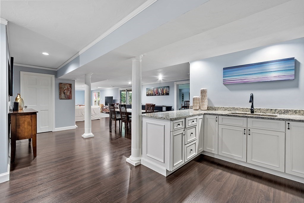 110 Mattison Drive Concord, MA 01742 - Photo 31 of 41 a kitchen with sink and cabinets