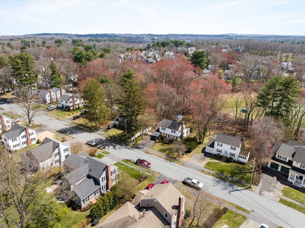 28 Barnesdale Road Natick, MA 01760 - Photo 26 of 33 an aerial view of a city with lots of residential buildings