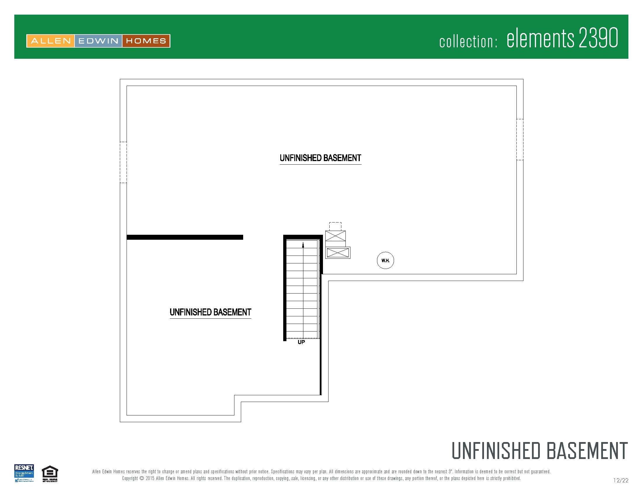 6225 Comiskey Road Stevensville, MI 49127 - Photo 23 of 31 Elements 2390 V8.0d Unfinished Basement