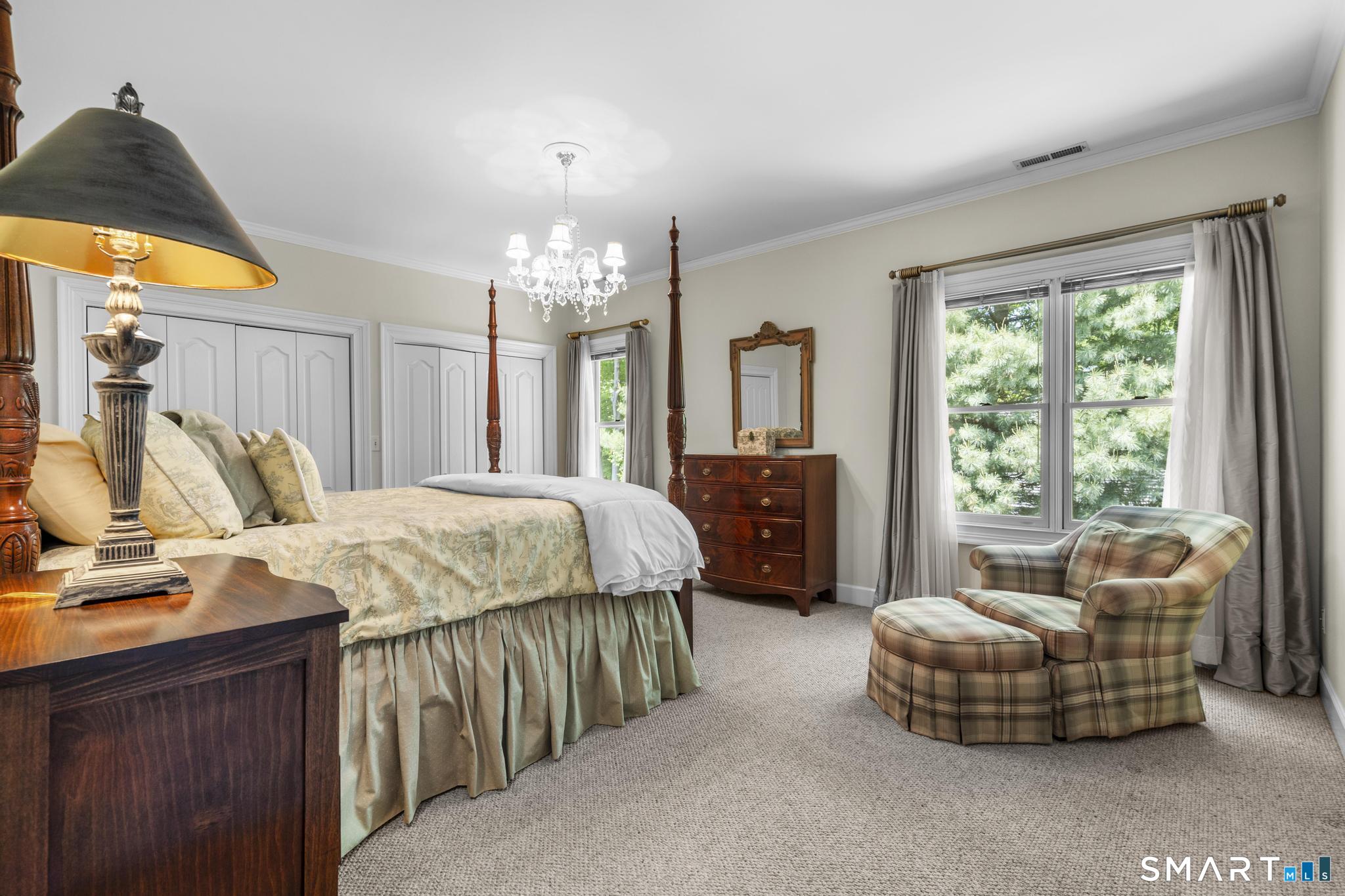 130 Stillson Road, Unit 130 Fairfield, CT 06825 - Photo 20 of 38 Second bedroom on second level with two spacious closets