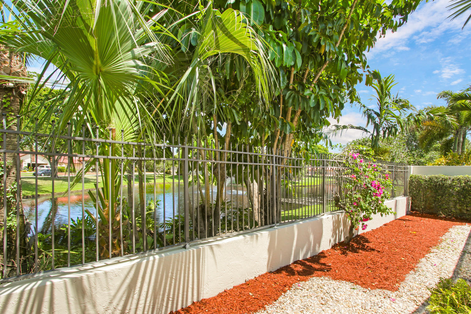 21741 Club Villa Terrace Boca Raton, FL 33433 - Photo 8 of 28 LAKEVIEW FROM PATIO