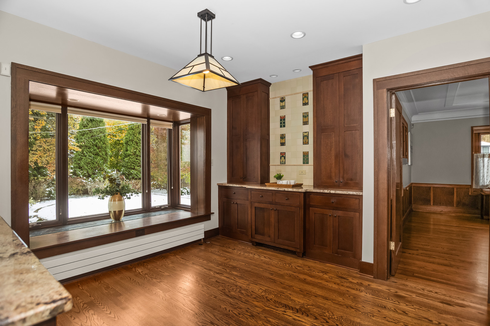2528 Sheridan Road Evanston, IL 60201 - Photo 21 of 55 a view of a room with wooden floor fan and windows