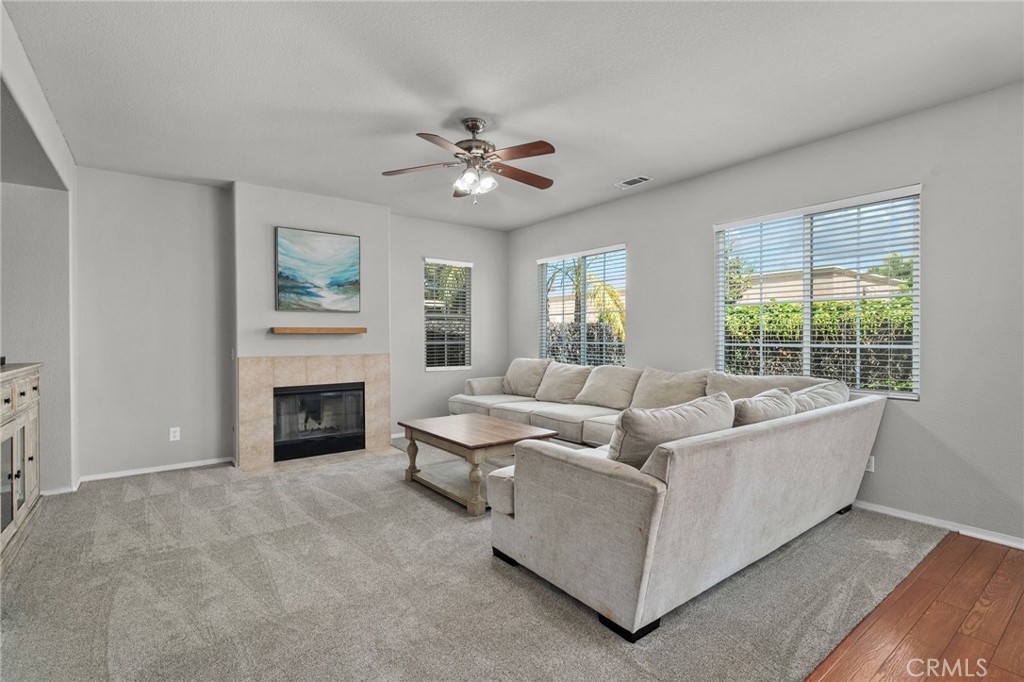 33934 Lily Road Yucaipa, CA 92399 - Photo 10 of 47 Living Room with Fireplace