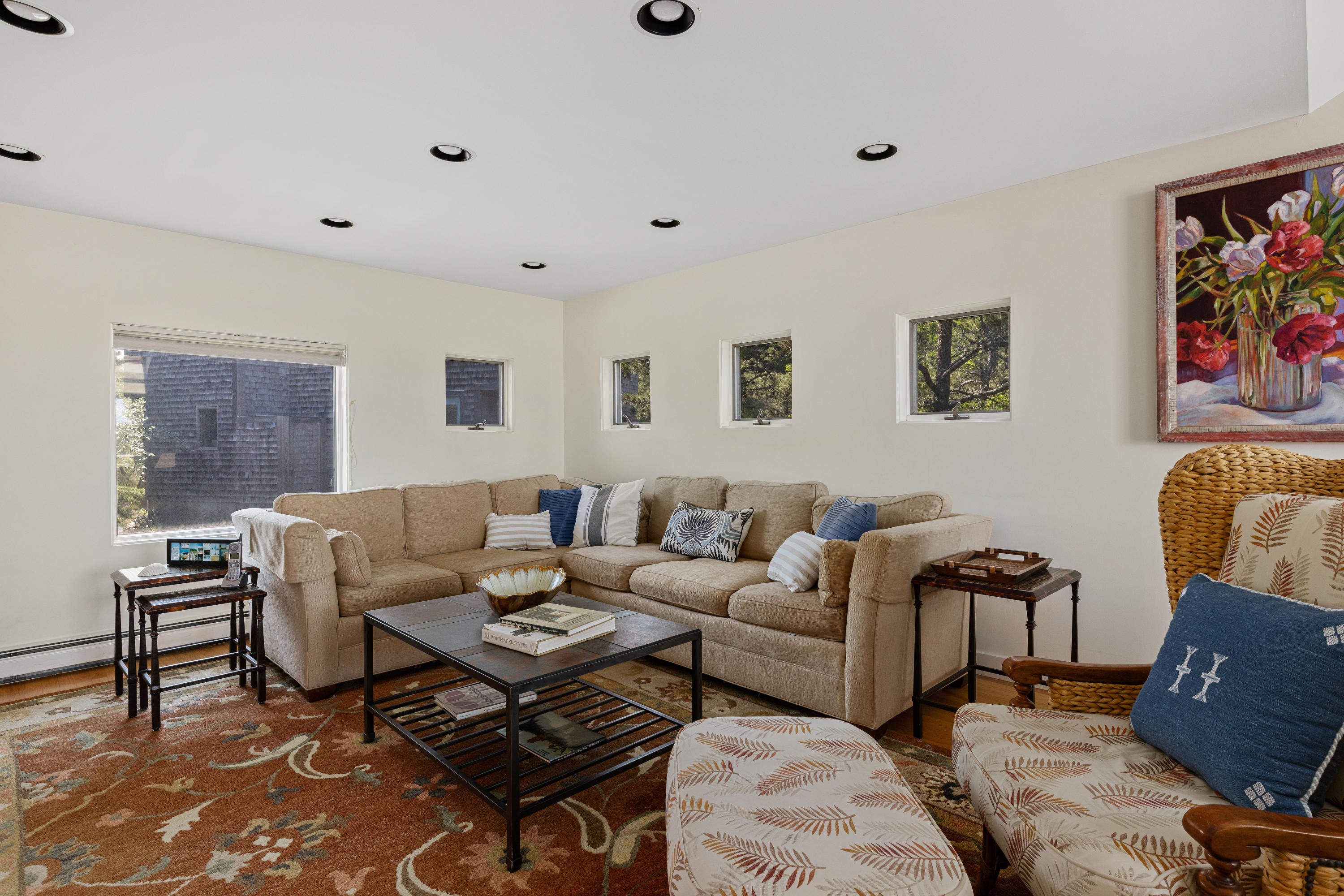 265 King Phillip Road Wellfleet, MA 02667 - Photo 18 of 85 a living room with furniture and a window