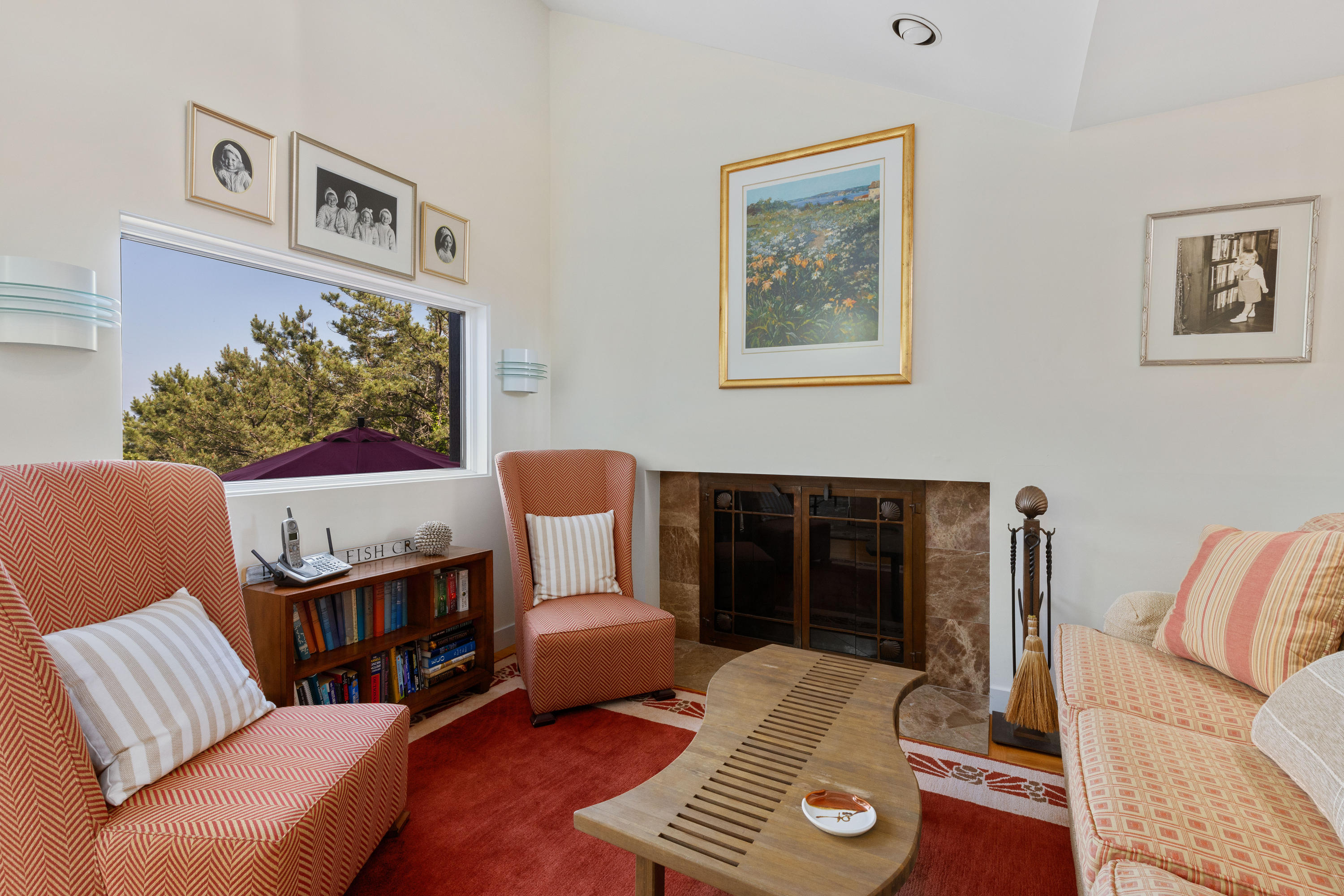 265 King Phillip Road Wellfleet, MA 02667 - Photo 19 of 85 a living room with furniture and wooden floor