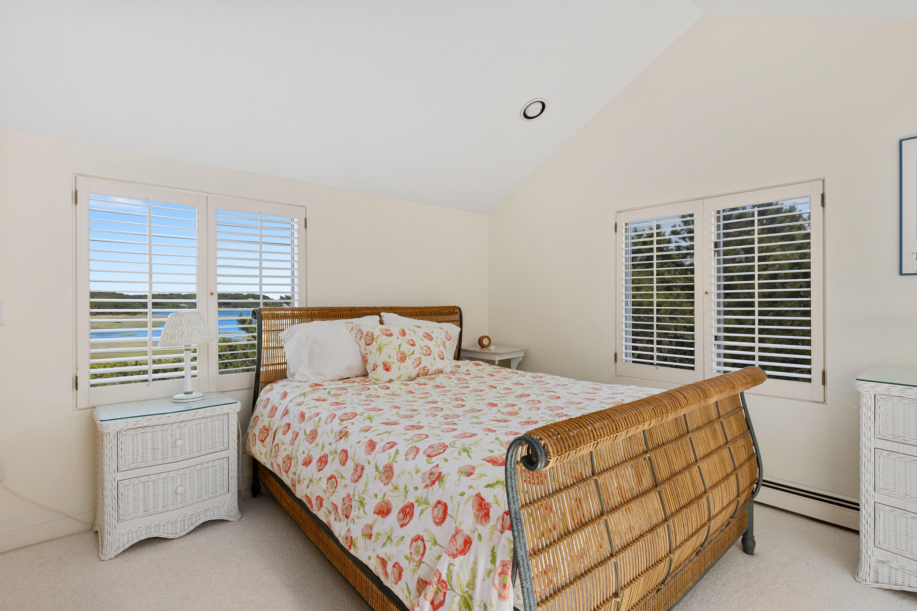 265 King Phillip Road Wellfleet, MA 02667 - Photo 40 of 85 a bedroom with a bed and a window