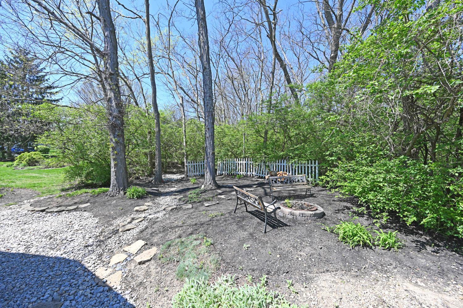 3444 Cutter Lane Maineville, OH 45039 - Photo 58 of 62 Another great place to relax in front of the fire pit facing the private woods!