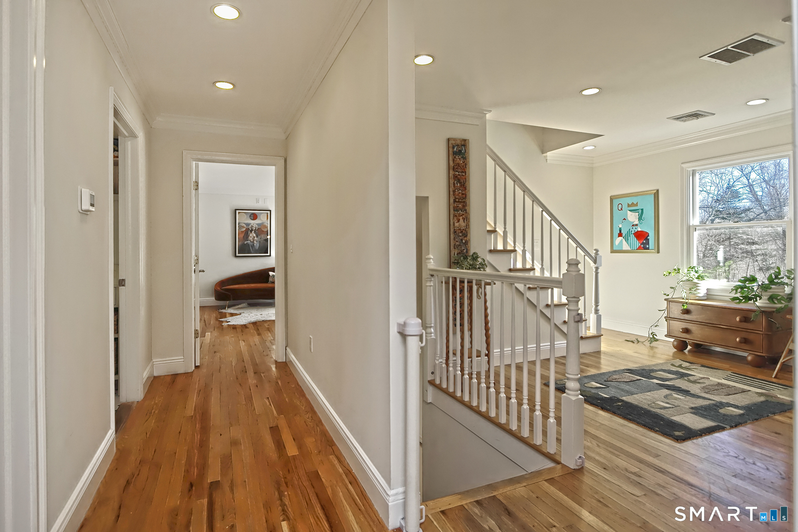 215 Wheeler Road Monroe, CT 06468 - Photo 12 of 22 a view of entryway and hall with wooden floor