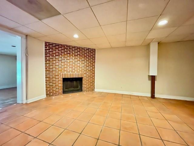 2396 Lavista Road Northeast Atlanta, GA 30329 - Photo 20 of 28 a view of an empty room with a fireplace