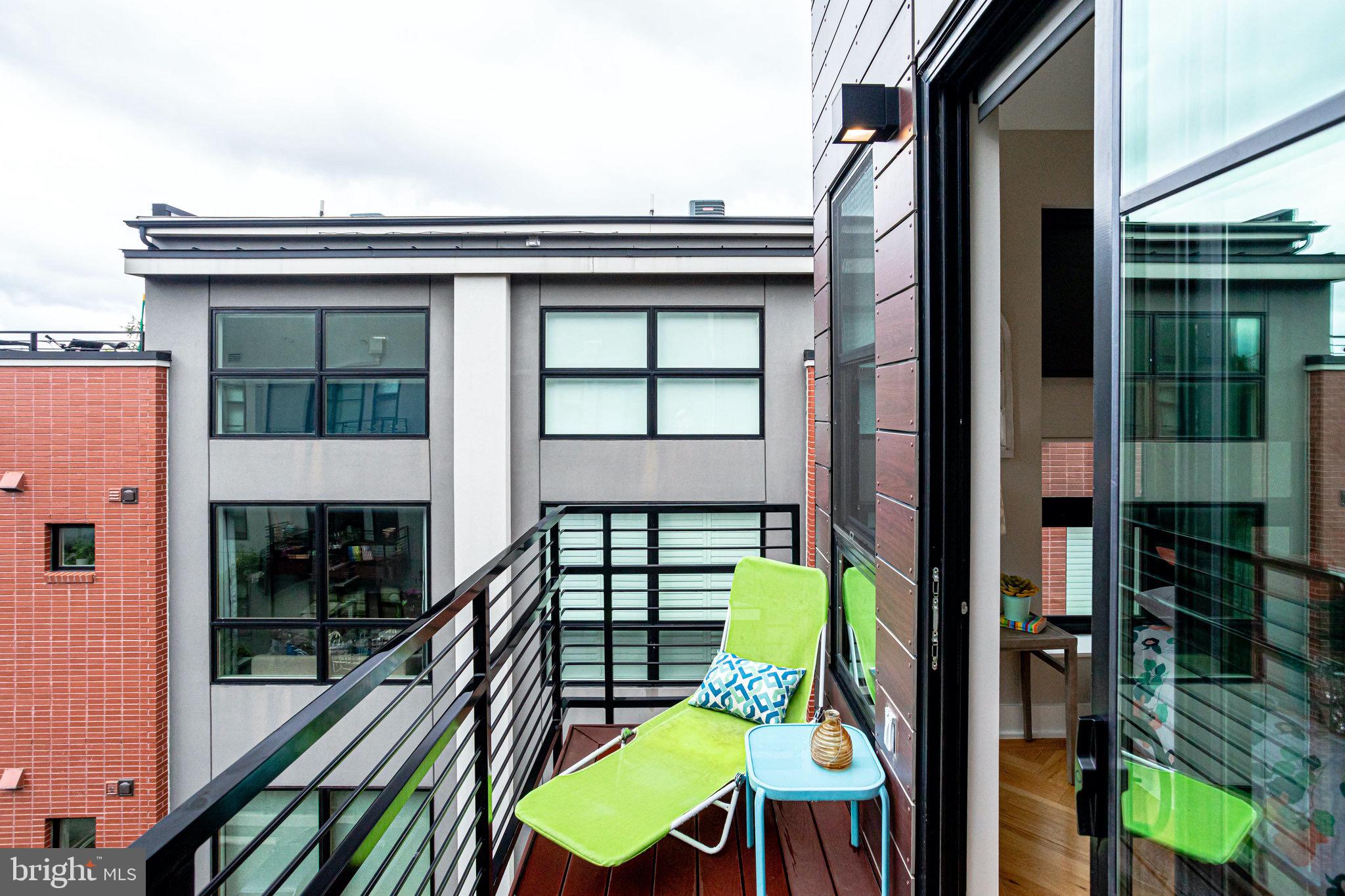 1345 K Street Southeast, Unit 406 Washington, DC 20003 - Photo 42 of 46 an outdoor view from the balcony