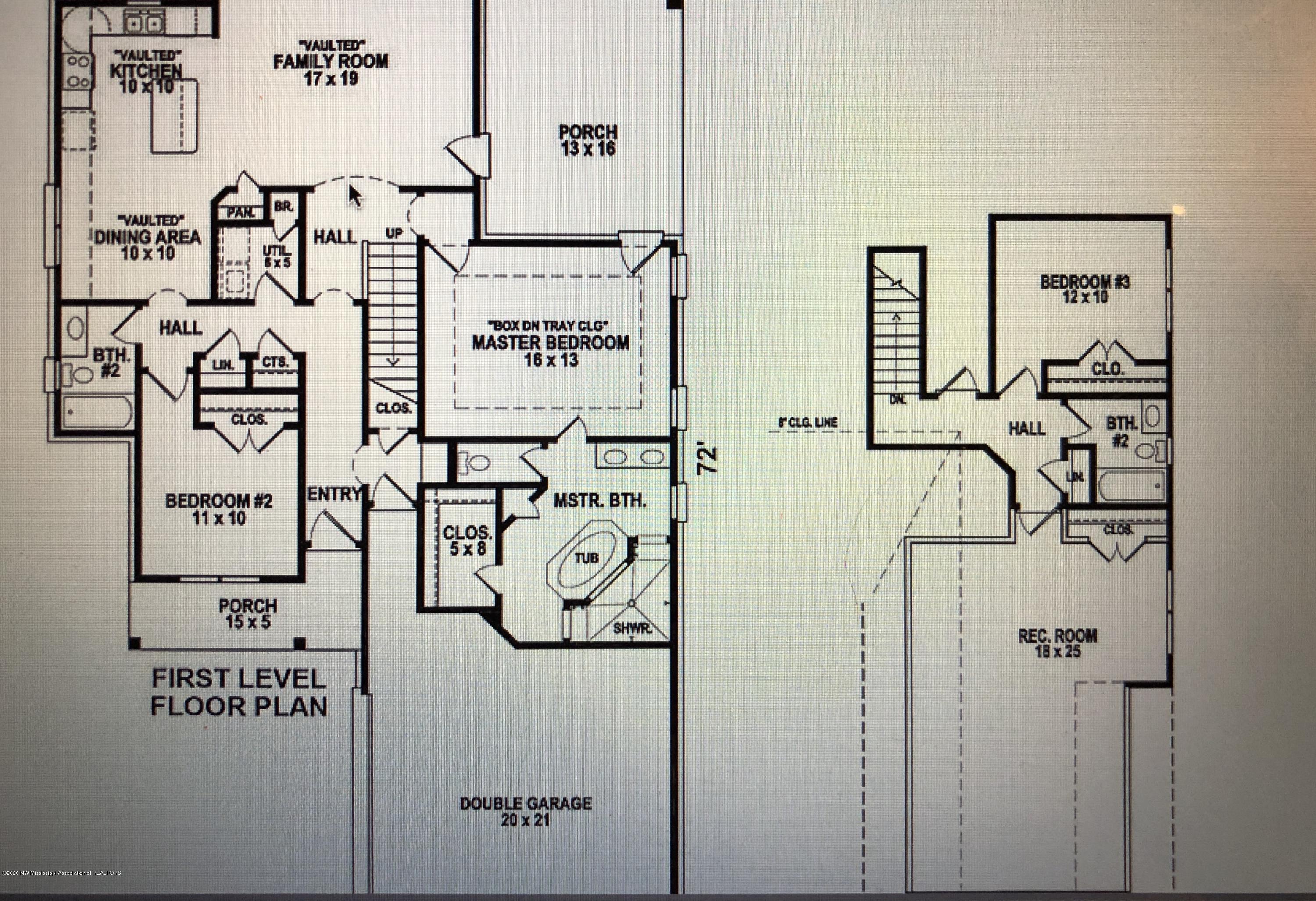 940 Coahoma Court Nesbit, MS 38651 - Photo 2 of 28 Red Bud plan