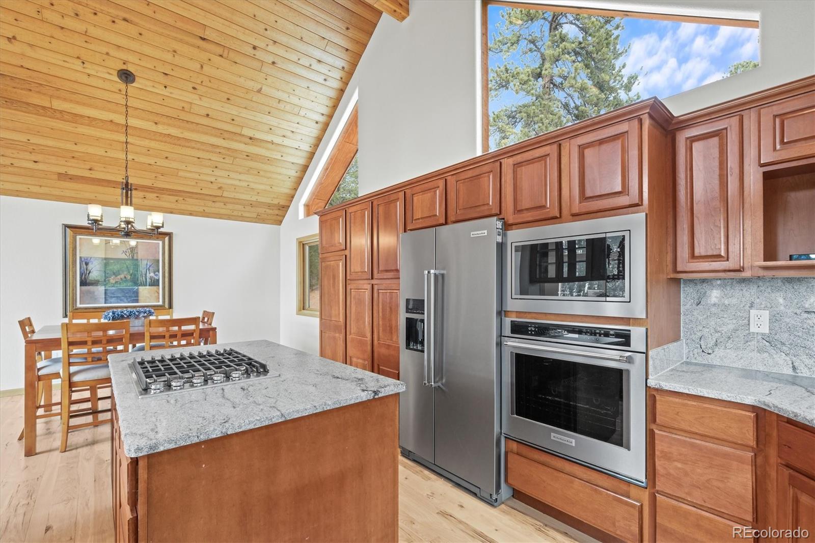 349 Royal Ridge Drive Bailey, CO 80421 - Photo 12 of 45 a kitchen view of a kitchen appliances