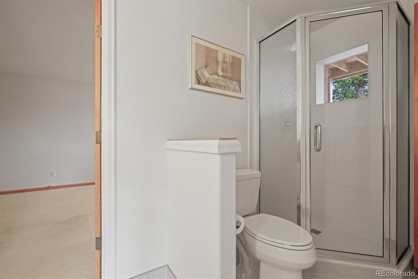 349 Royal Ridge Drive Bailey, CO 80421 - Photo 29 of 45 a white toilet sitting next to a bathroom sink