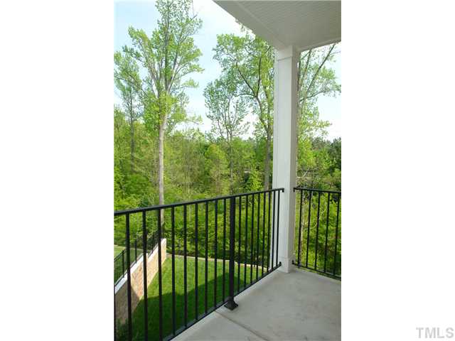 3811 Lunceston Way, Unit 203 Raleigh, NC 27613 - Photo 19 of 20 a balcony with trees in front of it