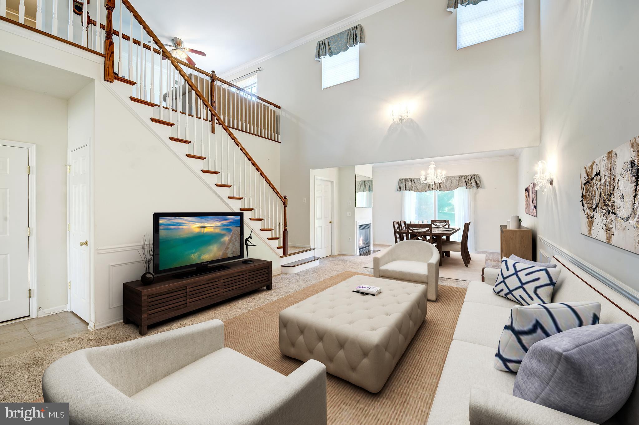 14 Heals Farm Road Burlington, NJ 08016 - Photo 1 of 47 Living room virtually staged