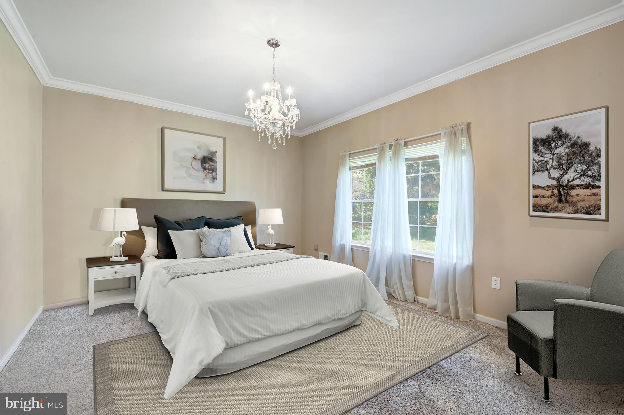 14 Heals Farm Road Burlington, NJ 08016 - Photo 16 of 47 Owners Suite staged (Main floor)