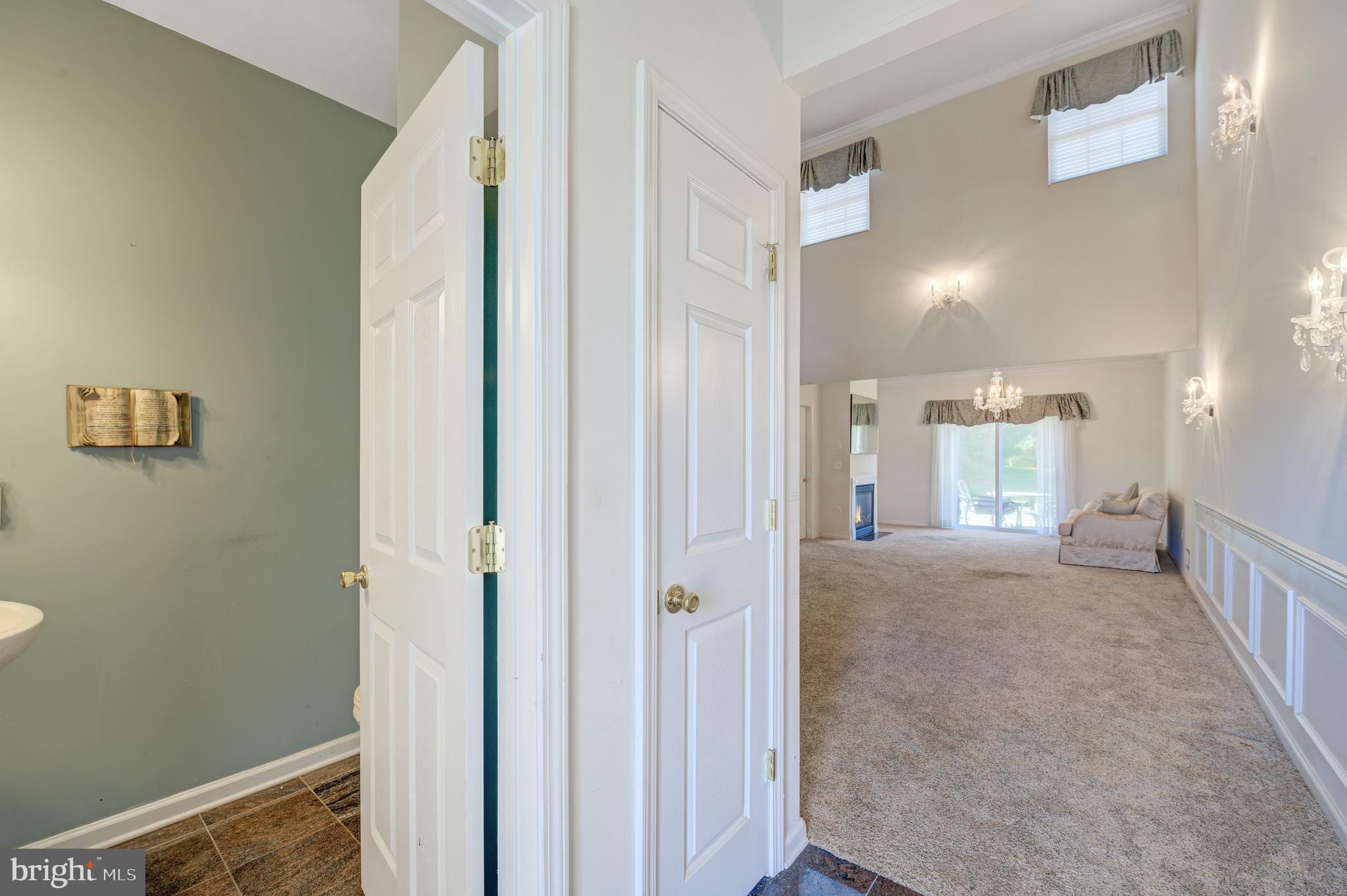 14 Heals Farm Road Burlington, NJ 08016 - Photo 9 of 47 Entry way (Powder room on left)